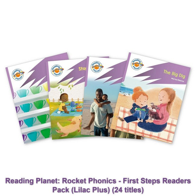 Reading Planet: Rocket Phonics - First Steps Readers Pack (Lilac Plus)