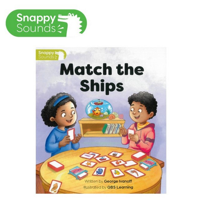 Snappy Sounds Foundation Level 2 Book 16a: Match the Ships