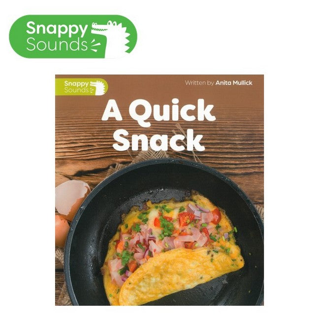 Snappy Sounds Foundation Level 2 Book 17a: A Quick Snack