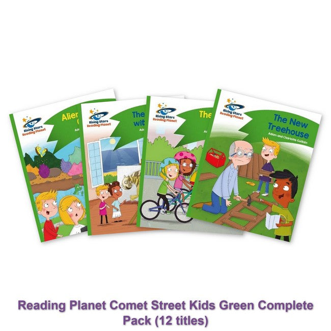 Reading Planet Comet Street Kids Green Complete Pack