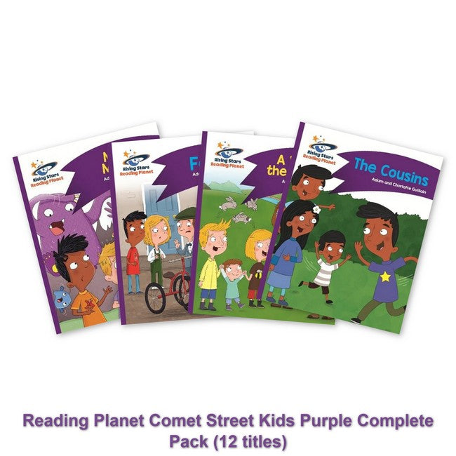Reading Planet Comet Street Kids Purple Complete Pack