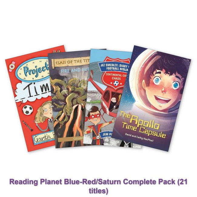 Reading Planet Blue-Red/Saturn Complete Pack