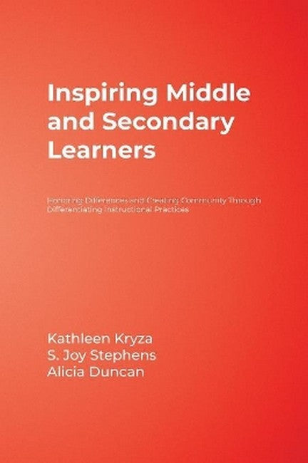 Inspiring Middle and Secondary Learners