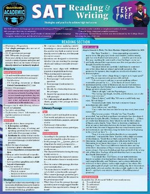 SAT Reading & Writing Test Prep 2/e