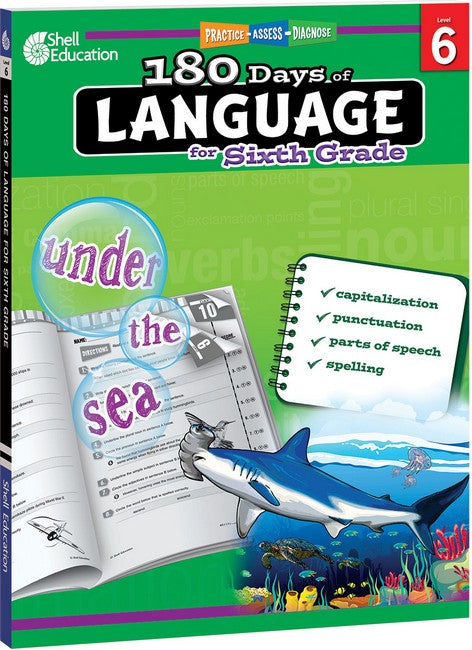 180 Days: Language for Sixth Grade