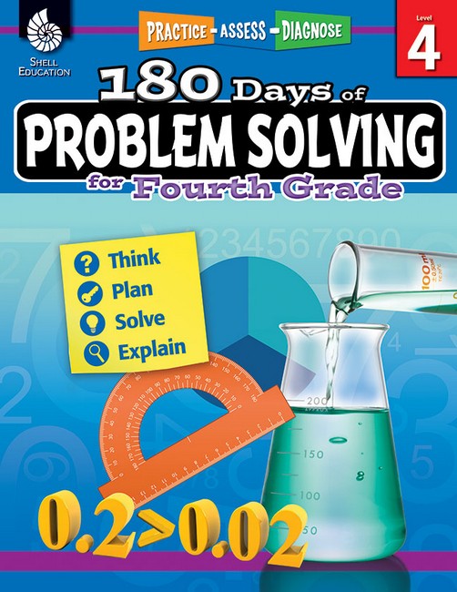 180 Days: Problem Solving for Fourth Grade