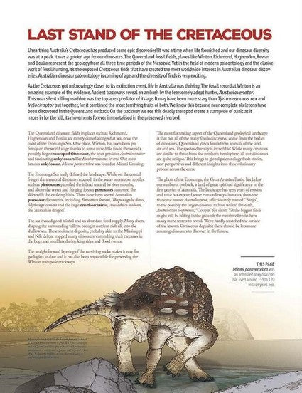 Australian Dinosaurs and Mega Beasts