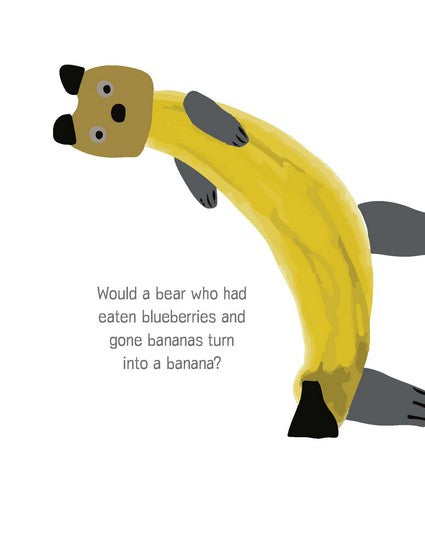 Do Bears Who Eat Blueberries Go Bananas?