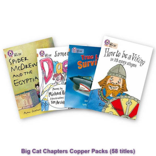Big Cat Chapters Copper Packs