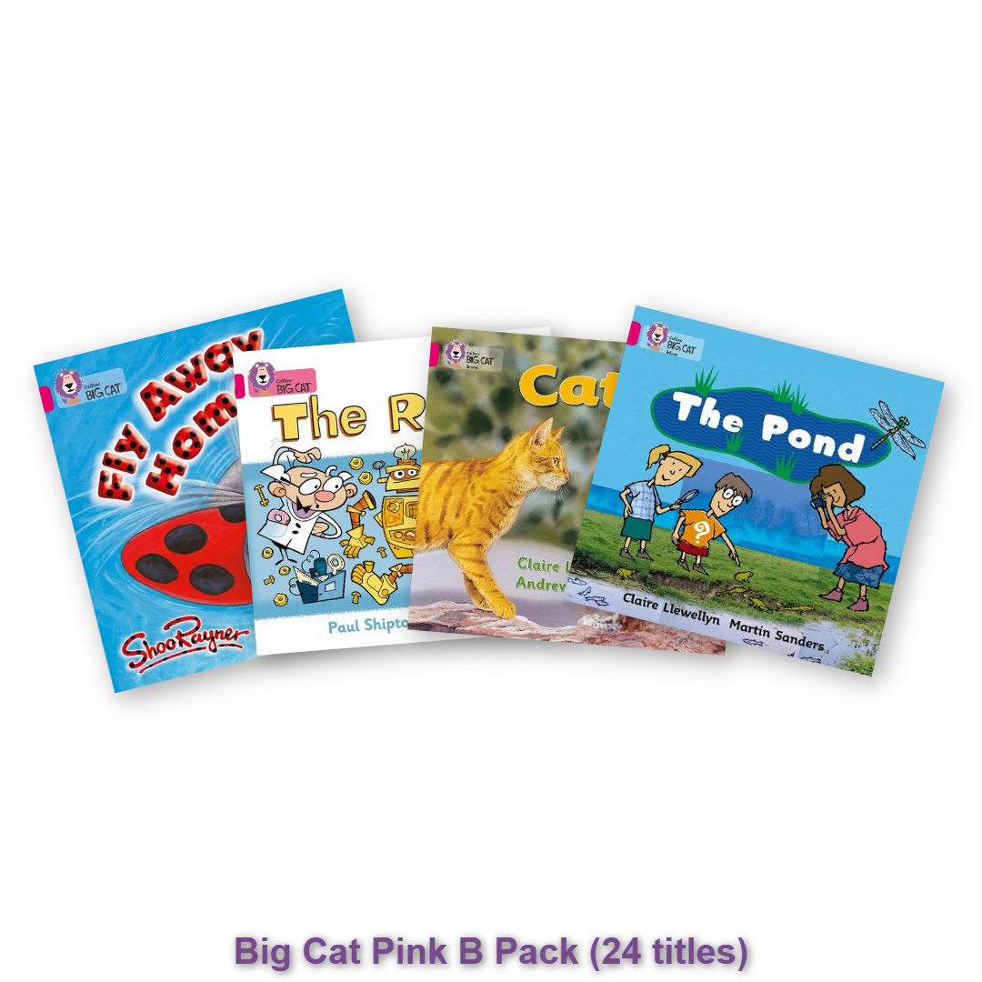 Big Cat Pink B Pack