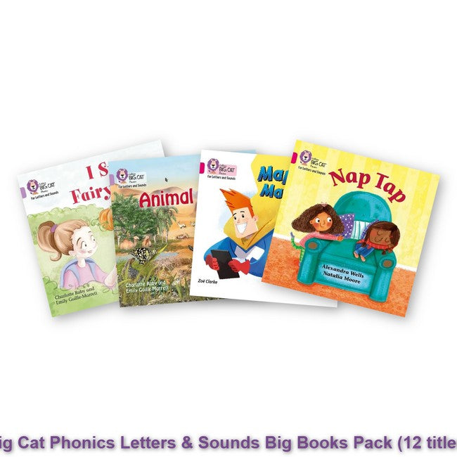 Big Cat Phonics Letters & Sounds Big Books Pack