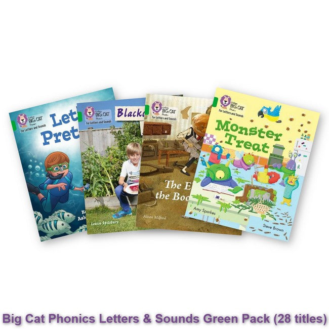 Big Cat Phonics Letters & Sounds Green Pack