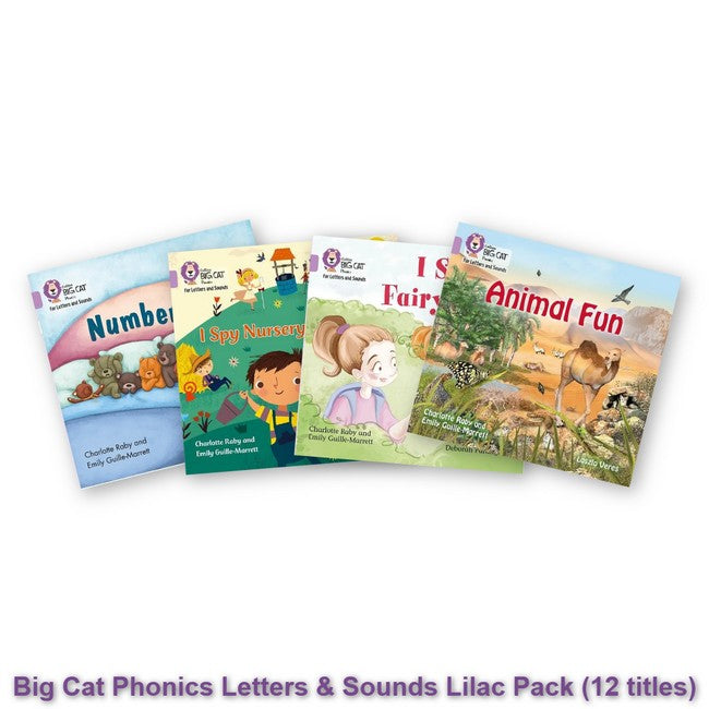 Big Cat Phonics Letters & Sounds Lilac Pack