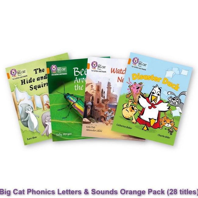 Big Cat Phonics Letters & Sounds Orange Pack