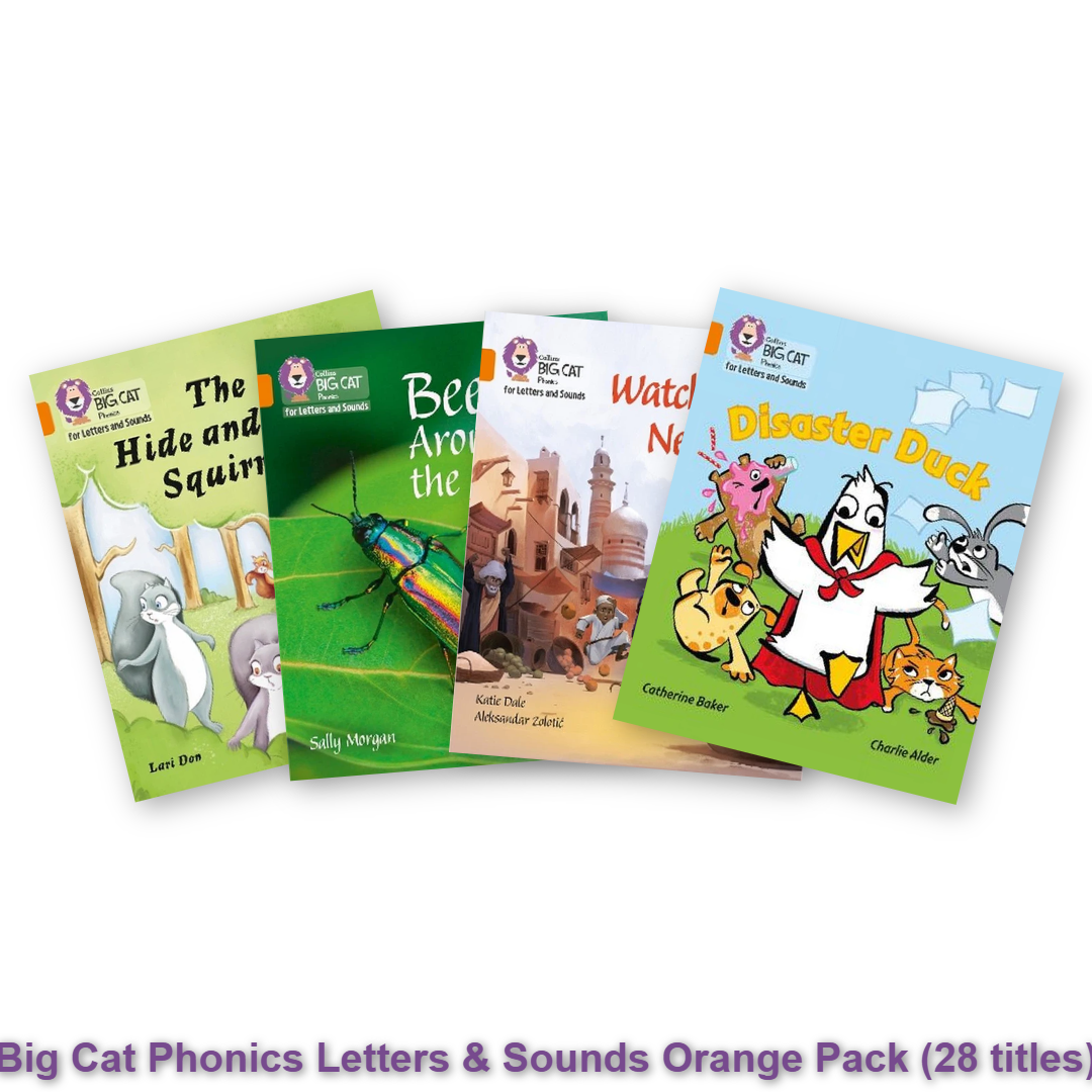 Big Cat Phonics Letters & Sounds Orange Pack