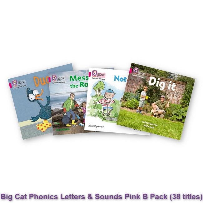 Big Cat Phonics Letters & Sounds Pink B Pack