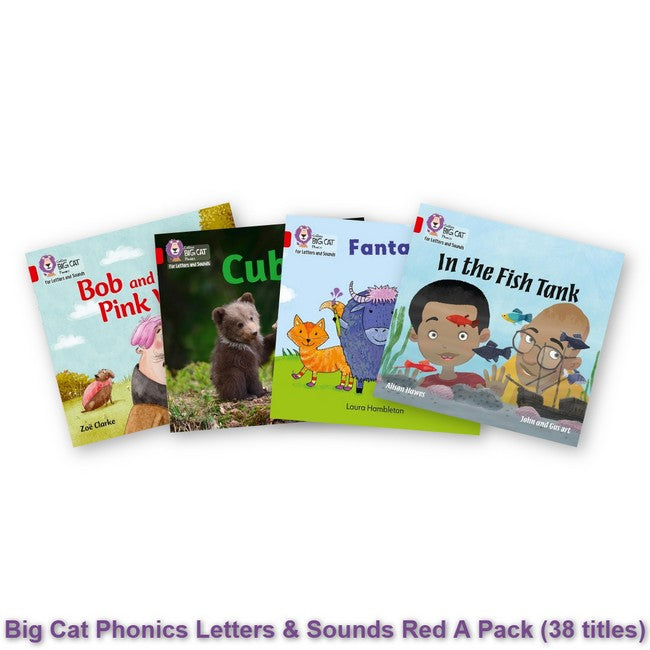 Big Cat Phonics Letters & Sounds Red A Pack