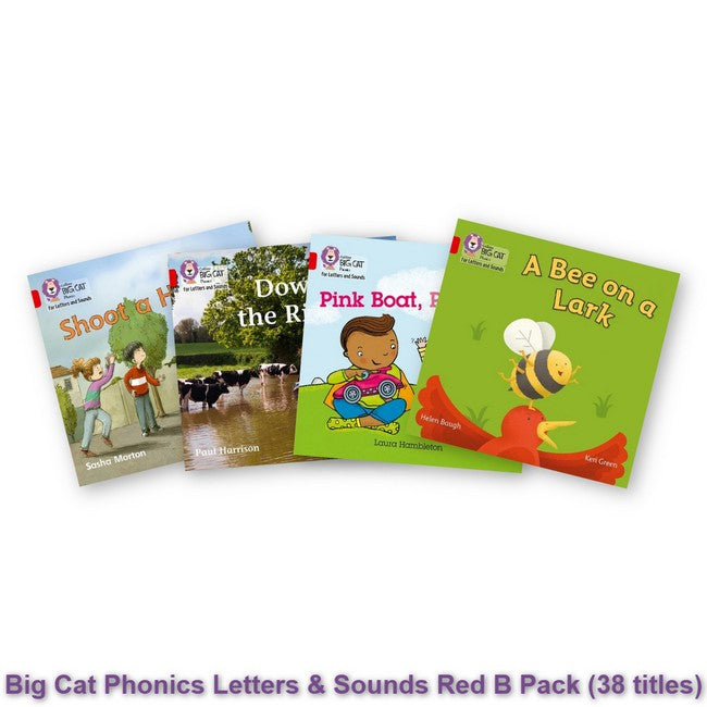 Big Cat Phonics Letters & Sounds Red B Pack