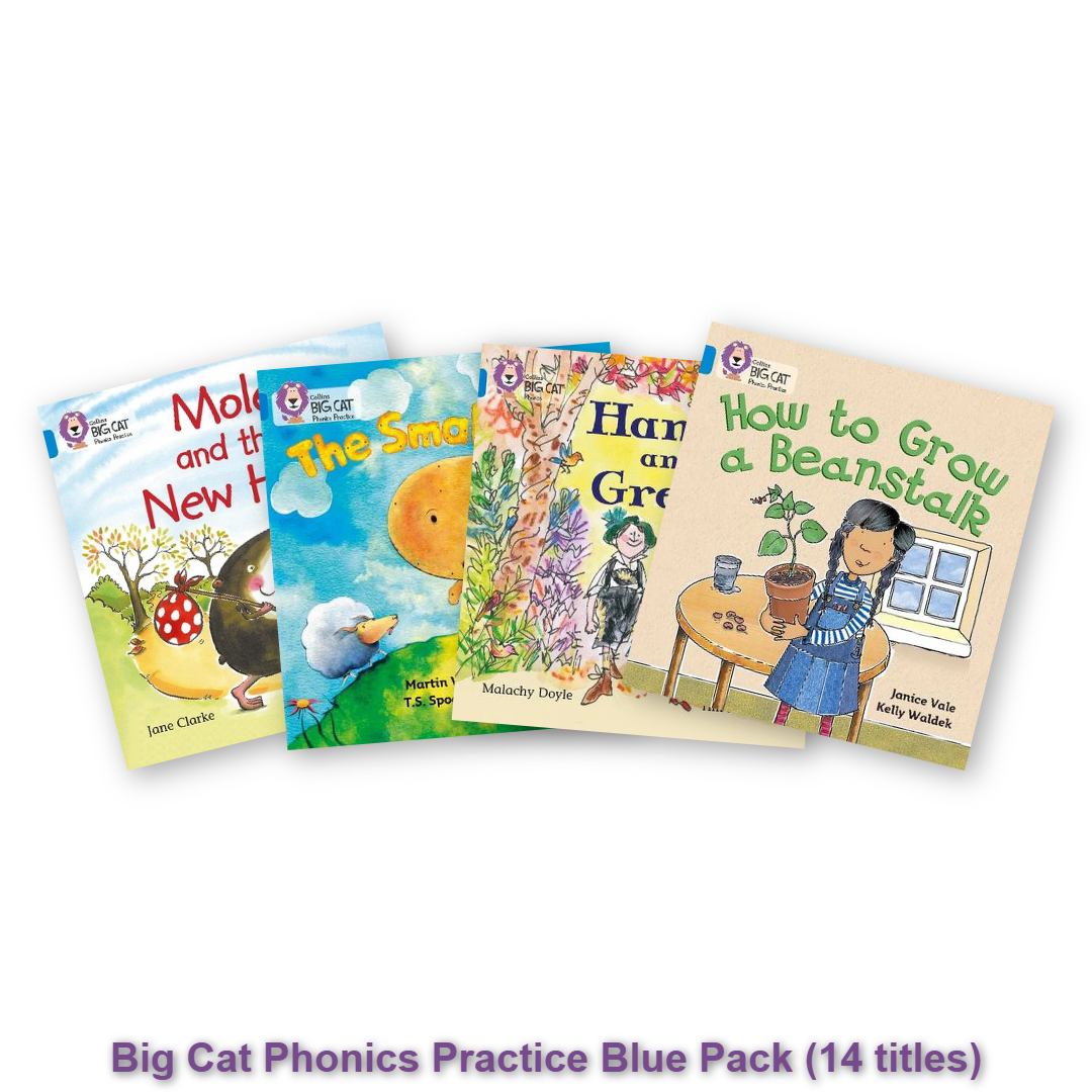 Big Cat Phonics Practice Blue Pack
