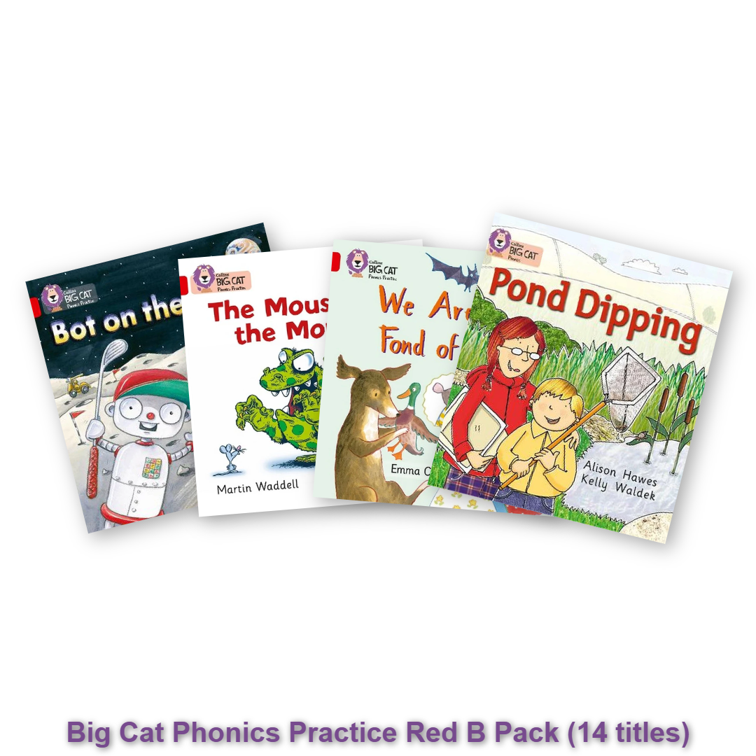 Big Cat Phonics Practice Red B Pack