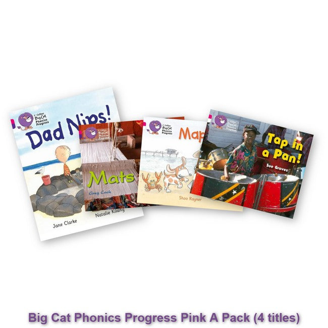 Big Cat Phonics Progress Pink A Pack