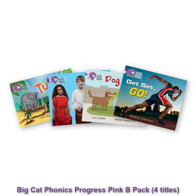 Big Cat Phonics Progress Pink B Pack