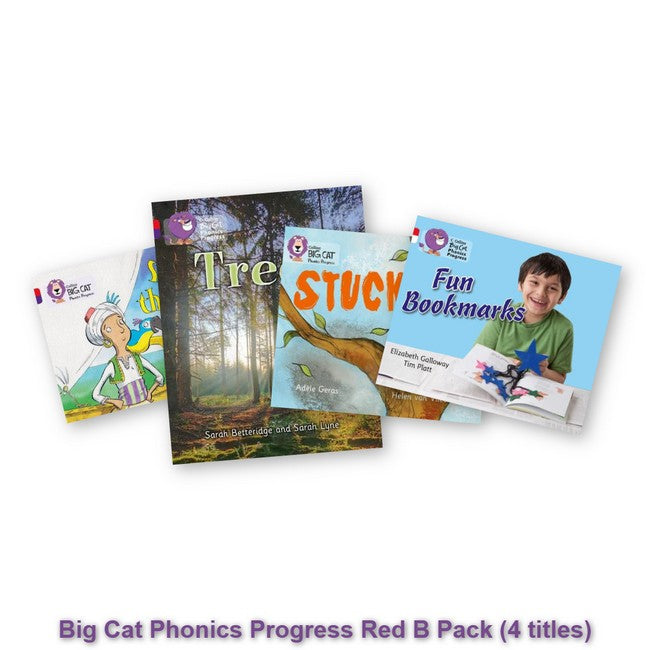 Big Cat Phonics Progress Red B Pack