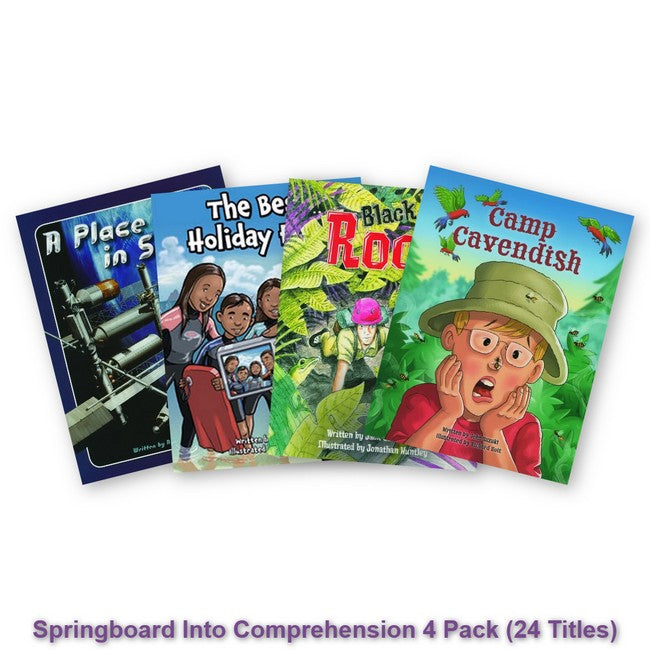 Springboard Into Comprehension 4 Pack