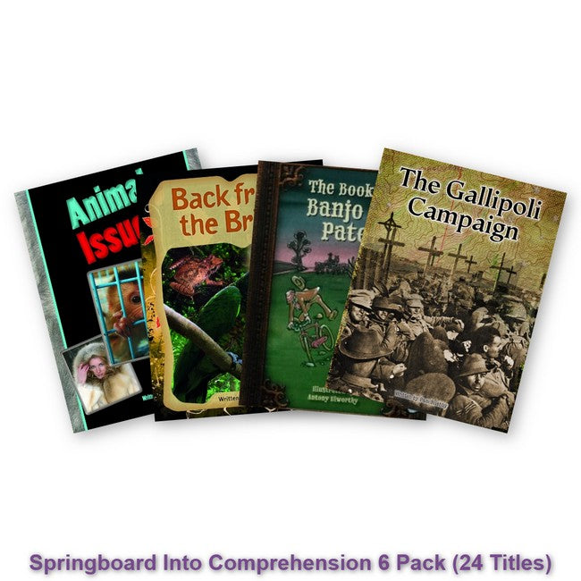 Springboard Into Comprehension 6 Pack