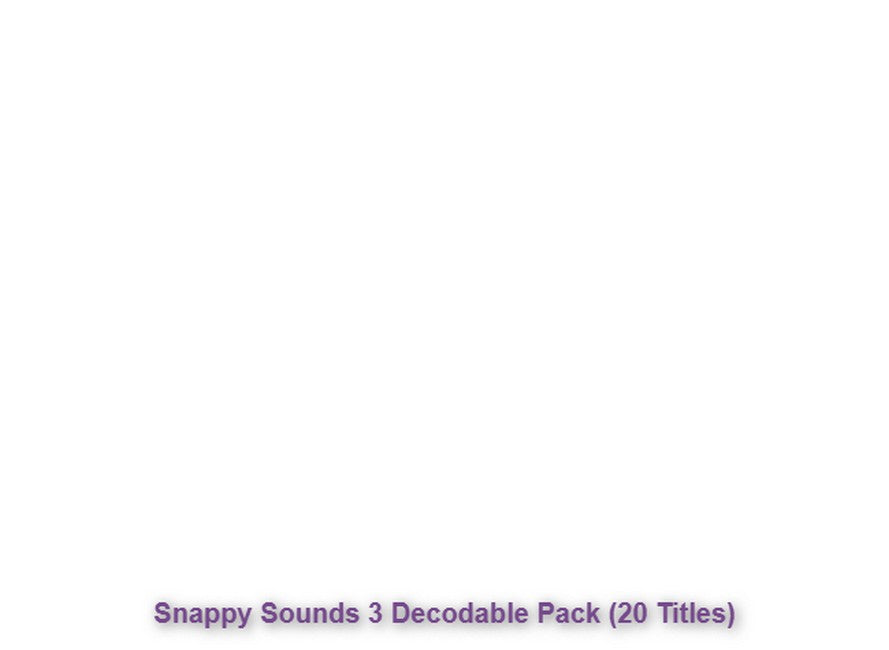 Snappy Sounds 3 Decodable Pack