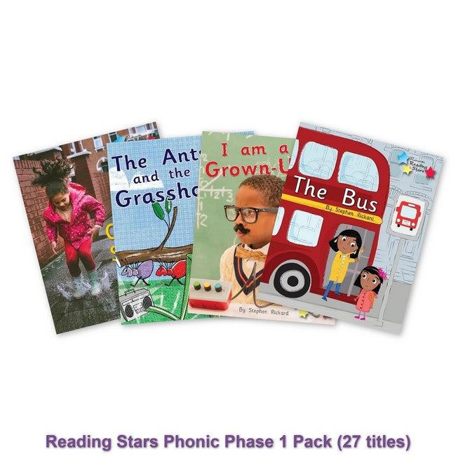 Reading Stars Phonic Phase 1 Pack