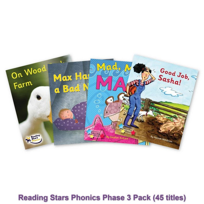 Reading Stars Phonics Phase 3 Pack