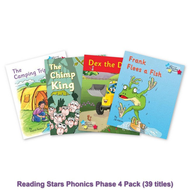 Reading Stars Phonics Phase 4 Pack