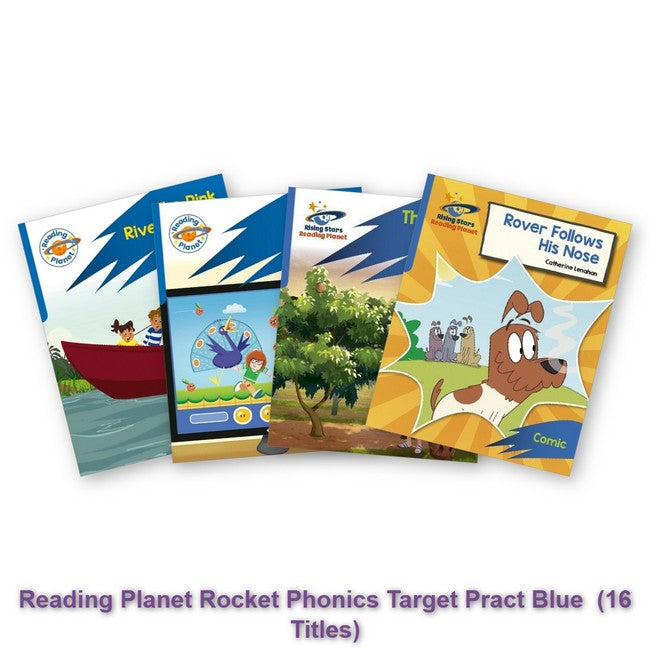 Reading Planet Rocket Phonics Target Practice Blue Pack