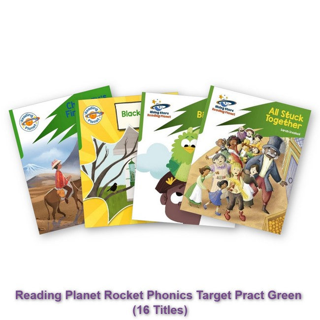 Reading Planet Rocket Phonics Target Practice Green Pack