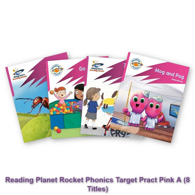Reading Planet Rocket Phonics Target Practice Pink A Pack