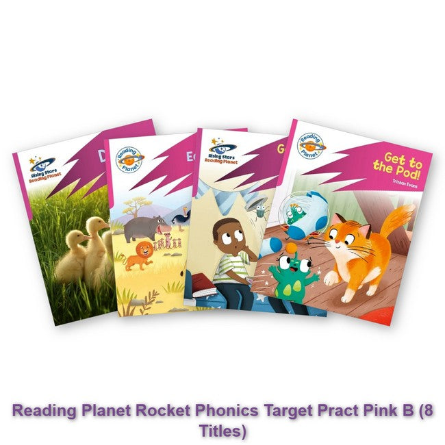 Reading Planet Rocket Phonics Target Practice Pink B Pack