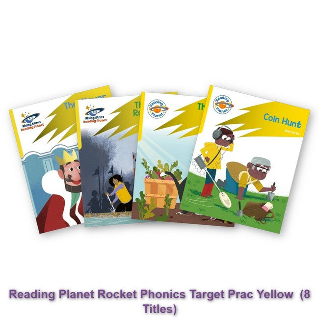 Reading Planet Rocket Phonics Target Practice Yellow Pack