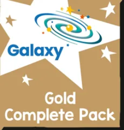 Reading Planet Galaxy Gold