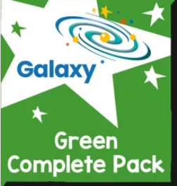 Reading Planet Galaxy Green