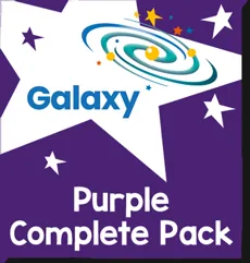 Reading Planet Galaxy Purple