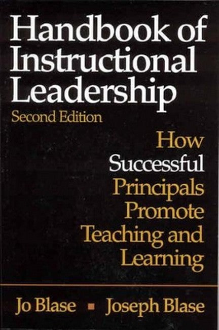 Handbook of Instructional Leadership 2/e