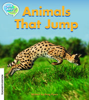 Animals that Jump Teacher Edition