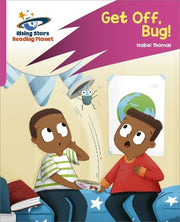 Reading Planet: Rocket Phonics - Target Practice - Get Off, Bug! - PinkB