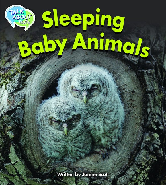 Sleeping Baby Animals Student Edition
