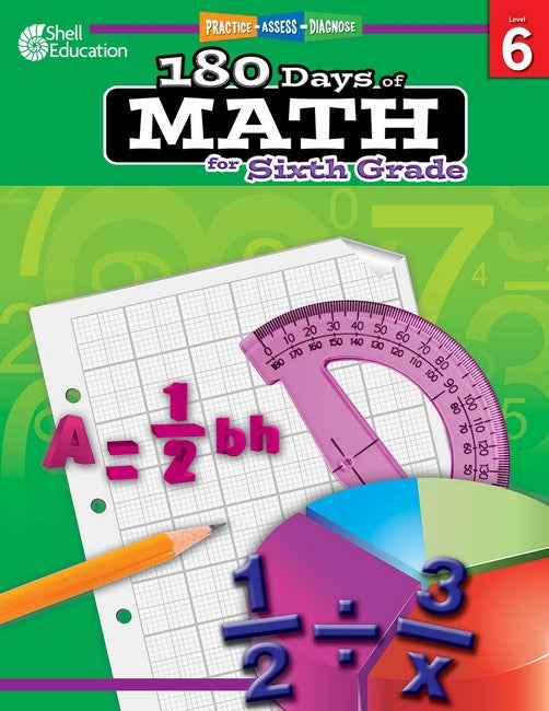 180 Days: Math for Sixth Grade