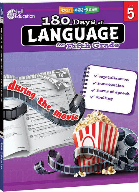 180 Days: Language for Fifth Grade