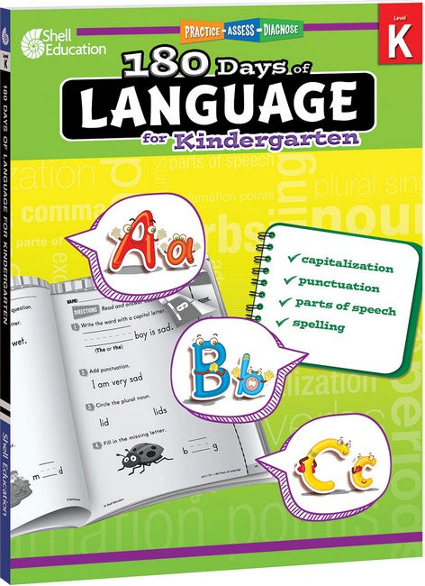 180 Days: Language for Kindergarten