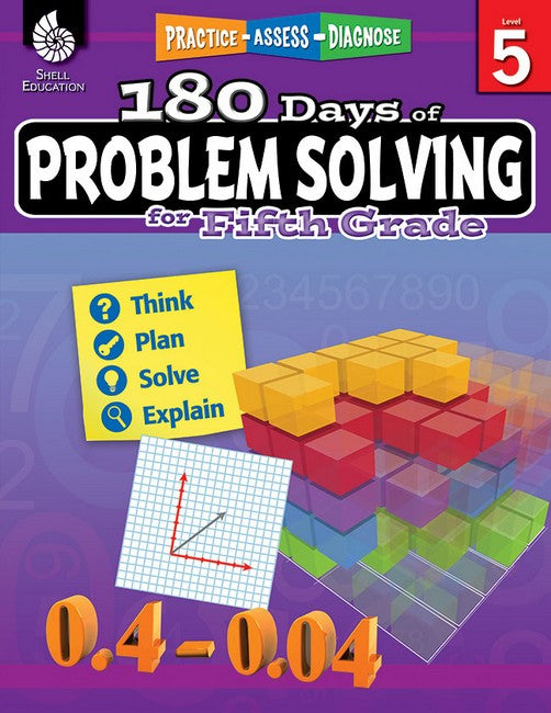 180 Days: Problem Solving for Fifth Grade