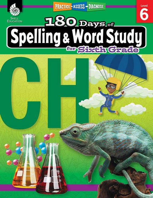 180 Days: Spelling and Word Study for Sixth Grade